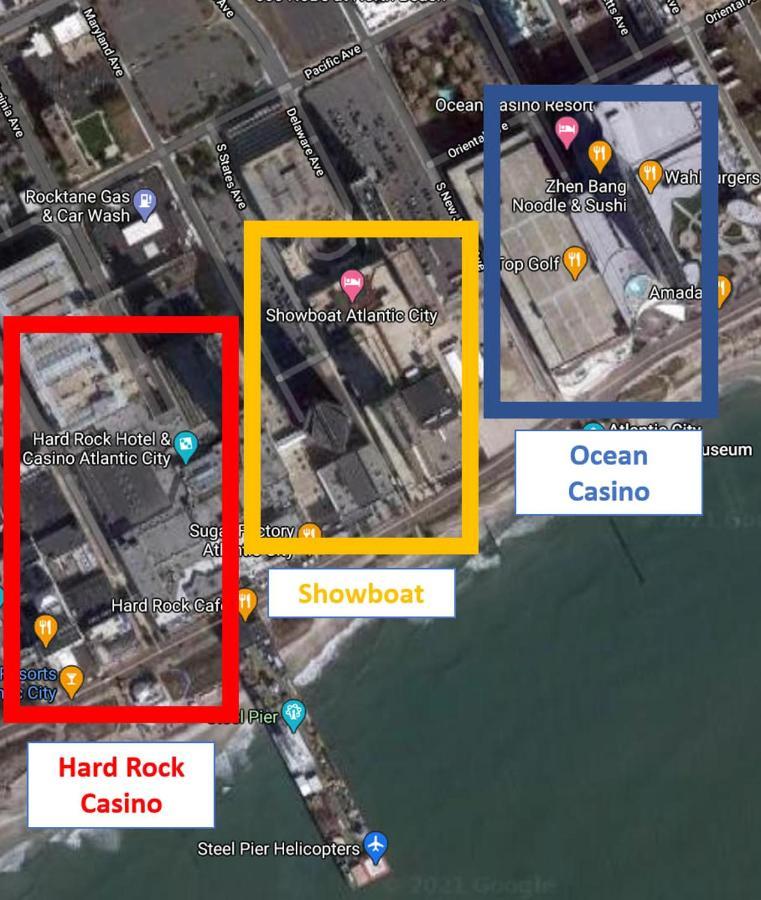 2Br 3Ba Beachfront Rental In Town Cozysuites Atlantic City Zewnętrze zdjęcie